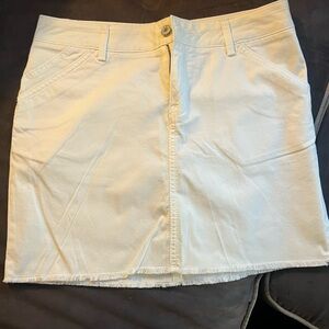 Gap stretch mini skirt size 6